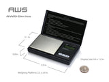 American Weigh Scales Signature Series Black Aws-250-blk Digital Pocket Scale 250 By 0.1 G