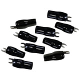 Orion Barrier Spade Terminal 4 Gauge #10 Black 10 Pcs.