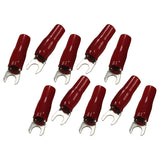 Orion Barrier Spade Terminal 4 Gauge #10 Red