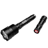 Barska 2000 Lum. Flx Flashlight 2x18650 Batteries Charger