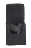 Bulldog Black Nylon Vertical Cell Phone Holster W-belt Loop And Clip Fits .380 Autos