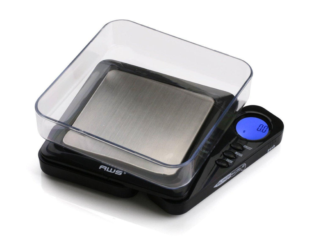 American Weigh Scales Black Blade Digital Pocket Scale Bl-1kg-blk 1000 By 0.1 G