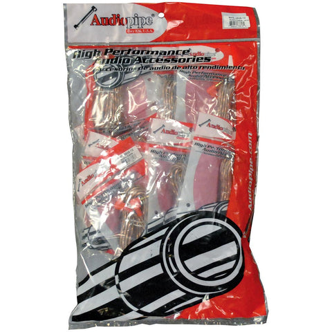 Rca Cable 3' Audiopipe *bmsg3* 1 Bag Of 10= 1 Unit