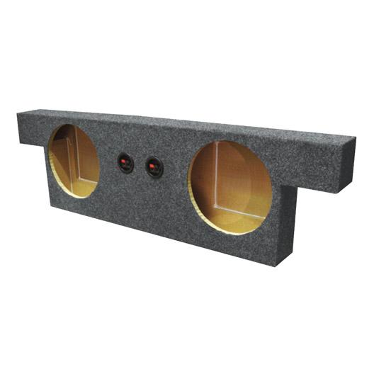 Qpower 2 Hole 10" For '04-12 Chevy Colorado-gmc Canyon Crew Cab Under Seat Upfire