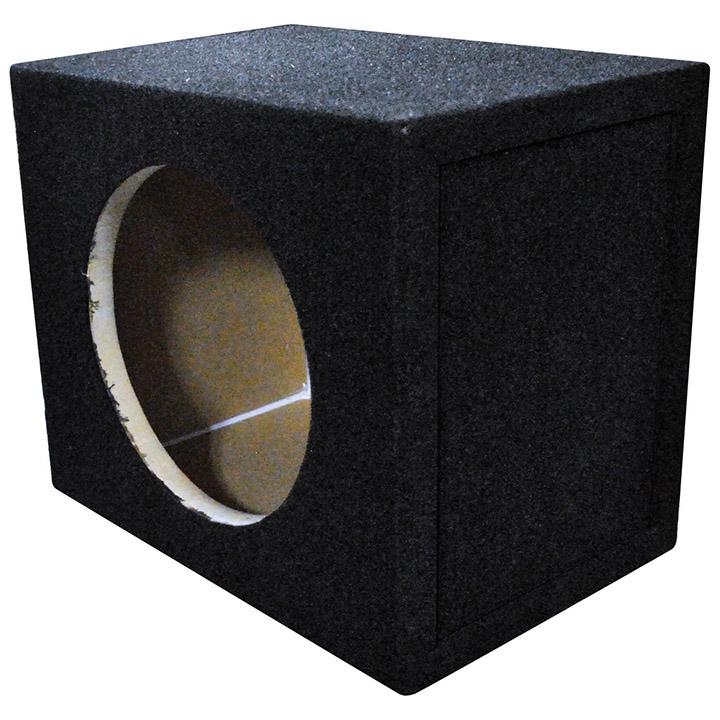 Qpower Single 8" Sealed Woofer Box Boxed