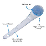 Zadro Large Exfoliating Body Brush Acrylic