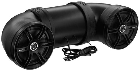 Soundtorm Amplifed Boomtube For Atv 8" Marine Speakers 700w Bluetooth Aux Input