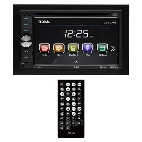 Boss Double Din 6.2" Touchscreen With Bt-remote 320 Watts