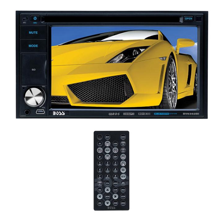 Boss 6.2" Ddin Touchscreen Bluetooth Usb-sd Remote