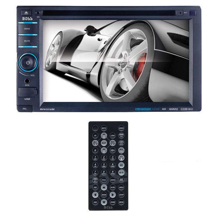 Boss 6.2" Ddin Receiver Dvd-cd-mp3 Bluetooth Touchscreen