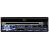 Boss 7" Flip-out Single Din Receiverbluetooth Dvd-cd Usb-sd Front Aux Input