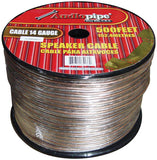 *cbp14500* Sp Wire 14ga 500' Clear Audiopipe