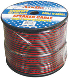 Speaker Cable 16 Ga. 1000' Audiopipe; Red + Black