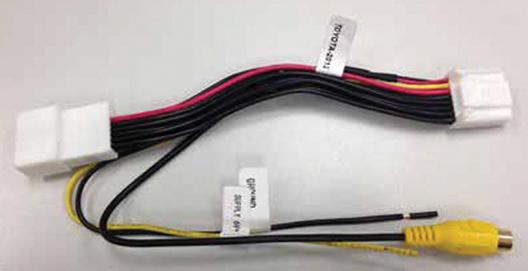 Pac Reverse Camera T-harness For Select Subaru-scion-toyota Vehicles