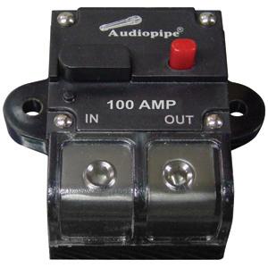 Audiopipe 100amp Manually Resettable Circuit Breaker