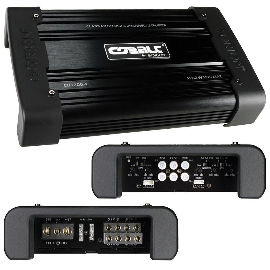 Orion Cobalt Amplifier 1200 Watts Max  4 Channel