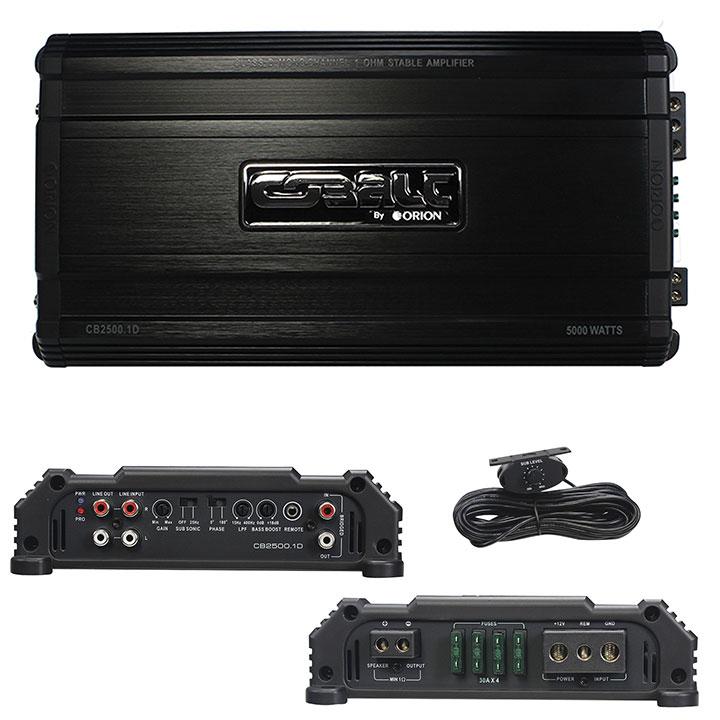 Orion Cobalt D Class Amplifier 2500 Watts Max @ 1 Ohm