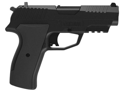 Crosman Iceman (black)co2 Powered Semi-auto Dual Ammo Air Pistol