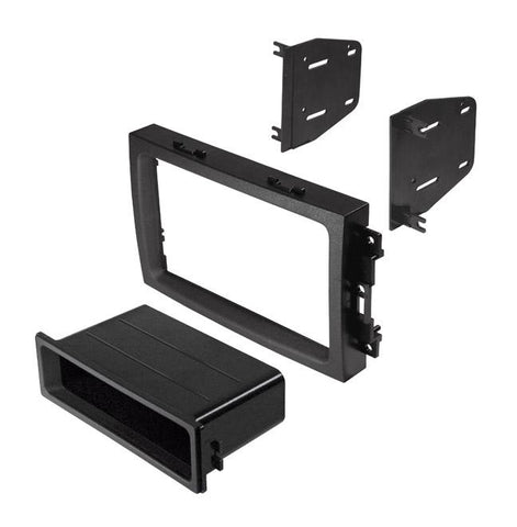 Fits Select 2004-08 Chrysler Dodge Jeep That Have  Built-in Navigation. Double Din W-pocket.