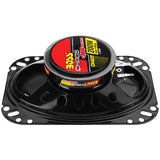 Boss 4x6" Speaker 2-way Red Poly Injection Cone