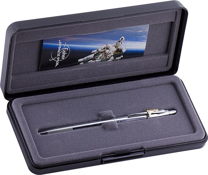 Fisher Space Pen Chrome Plated Shuttle Space Pen With Shuttle Emblem