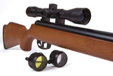 Crosman Optimus (wood)spring Powered Break Barrel Air Rifle With 4x32 Scope