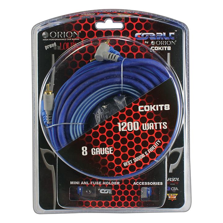 Cobalt Orion Complete Amplifier Kit 8 Gauge