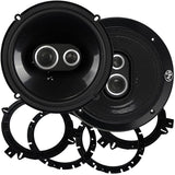 Audiopipe 6" 3 Way 180 Watts Max-pair