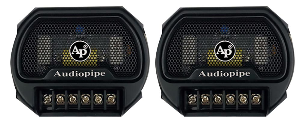 Audiopipe 6-3-4" Component Car Speaker 250w Max