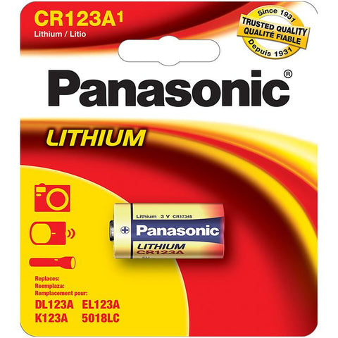 Panasonic Cr123a 1-pack Lithium