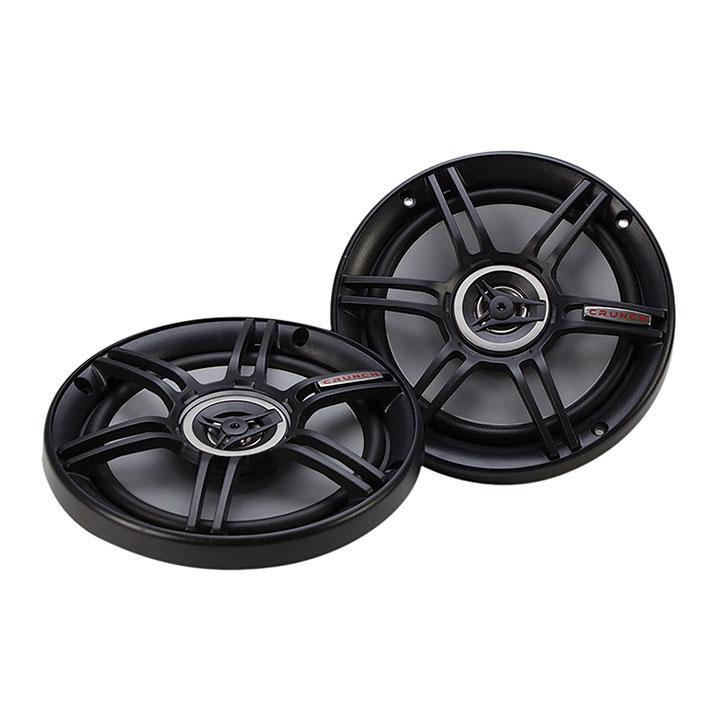 Crunch 6.5" 3-way Speaker 300w Max Shallow Mount