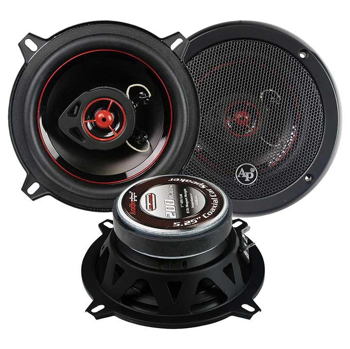 Audiopipe Redline Speaker 5.25" 2-way (pair) 200 Watt Blue Pp Cone