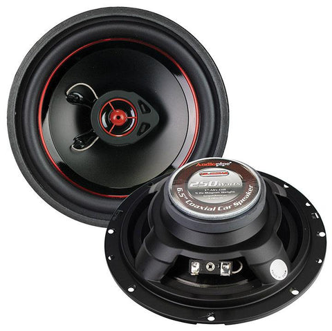 Audiopipe Speaker 6.5" 2-way (pair) 250 Watt Pp Cone