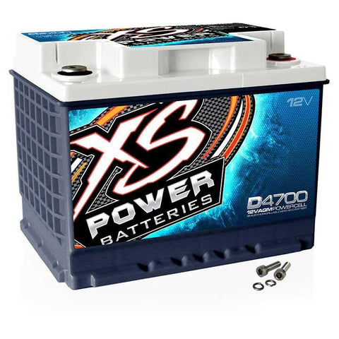 Xs Power 2000-3000w 12v Bci Group 47 Agm Battery 50ah