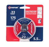 Crosman Destroyer Pellet.22 Caliber 14.3 Grain 175 Count