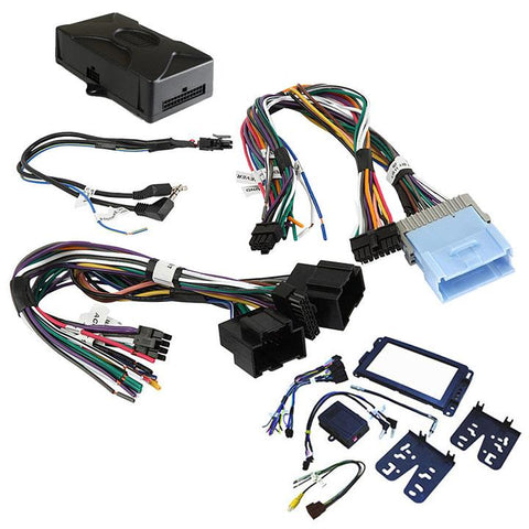 Crux Radio Replacement W-swc Retention For Gm Lan-11 Bit Vehicles (dash Kit Included)