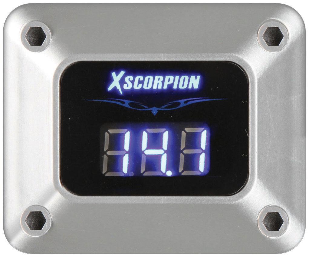 Xscorpion 3 Digit Led Digital Voltmeter-silver