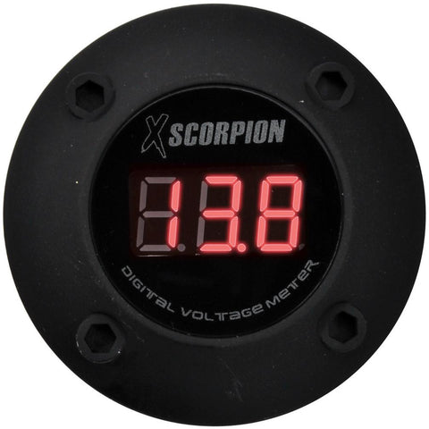 Xscorpion Voltmeter Digital 3 Digit Led Display Black