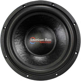 American Bass 12" Woofer 600 Watts Max 4 Ohm Svc