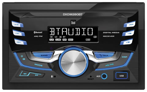 Dual Double Din Am Fm Tuner Cd Player Bluetooth Usb Aux Mp# Lcd Remote