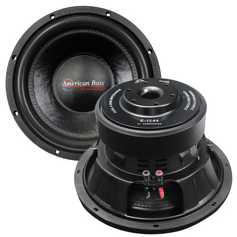 American Bass Elite Series 15" Woofer 1200 Rms 2400 Peak 3" Vc