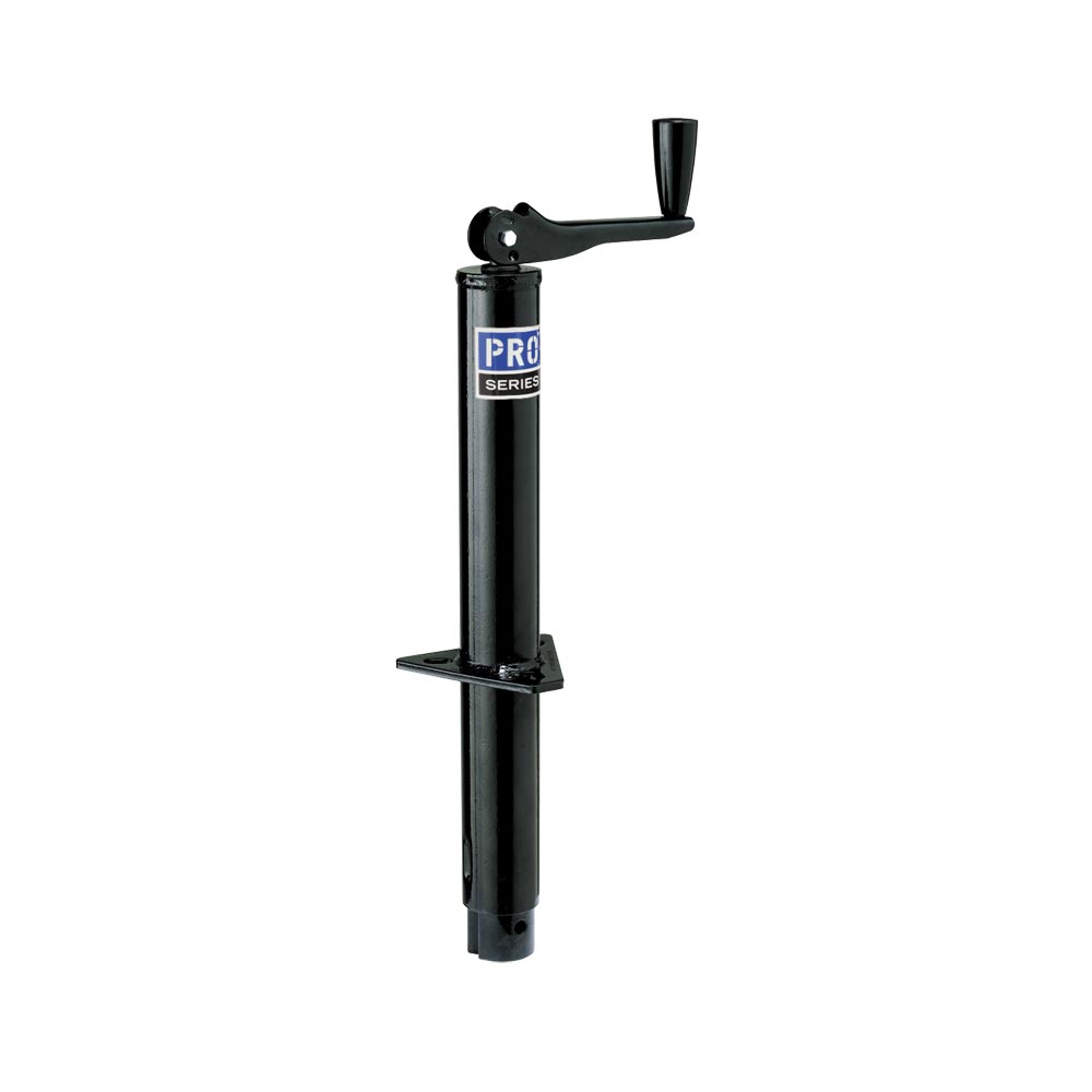 Pro Series Round A-frame Jack W- External Gearbox - Sidewind - 14" Lift - 2000 Lbs