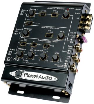 Planet 3-way Electronic Crossover With Remote Woofer Level Control