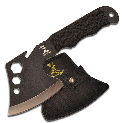 Elk Ridge Axe 8" Overall Thick Cord Wrapped Handle
