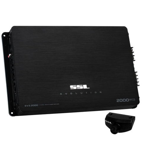 Sounstorm Mosfet 2ch 2000w Power Amplifier Remote Woofer Level Control