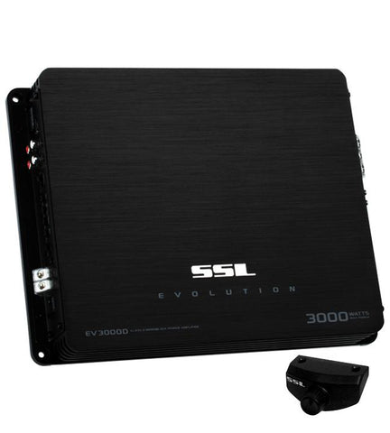 Sounstorm Class D 3000w Monoblock Power Amplifier Remote Woofer Level Control