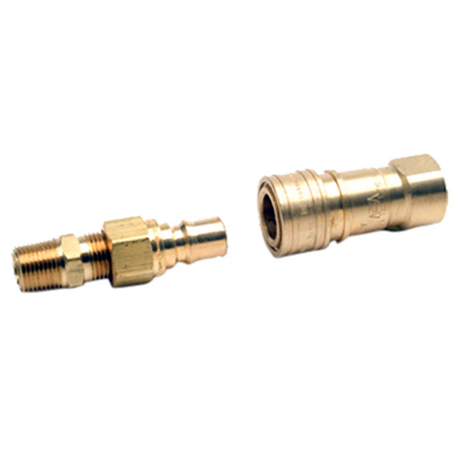 Mr Heater Propane Or Natural Gas 3-8 Inch Quick Connector Full Flow Male Plug