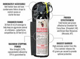 Frontiersman Bear Spray Combo Pack - Pack Of 2 7.9 Oz Canisters
