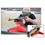 Mtm Front Rifle Rest - Ideal Shooting Rest For Rifle Shotgun Handgun Red