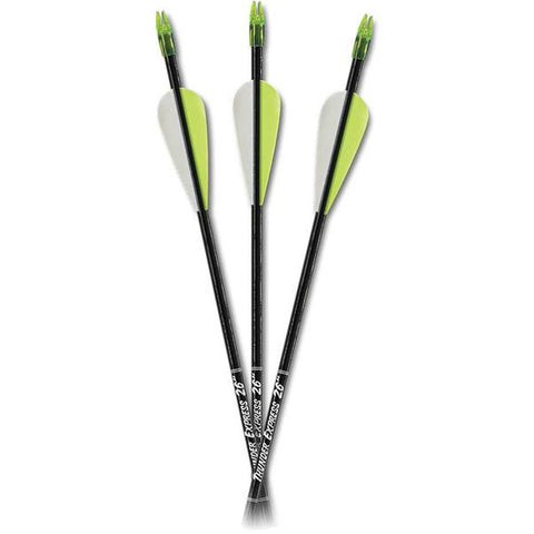 Carbon Express Thunder Express Arrow 26 In Black 3pk